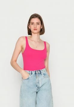 Scotch & Soda SCOOP NECK TANK - Débardeur - Paradise Pink