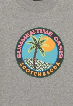 Scotch & Soda SKATE FIT ARTWORK - T-shirt Imprimé - Grey Melange 5 Scotch & Soda SKATE FIT ARTWORK - T-shirt Imprimé - Grey Melange -Scotch & Soda Soldes 678fe5479f1d43bf9fe1e9cbb3581ccd