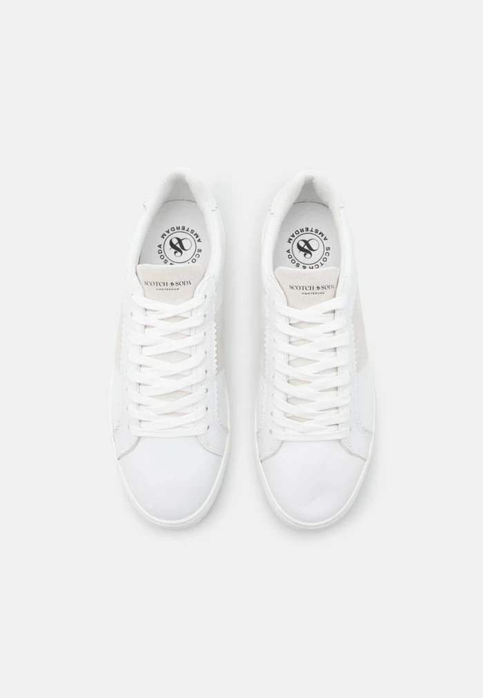 Scotch & Soda PLAKKA - Baskets Basses - White 4 Scotch & Soda PLAKKA - Baskets Basses - White – Image 4