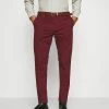 Scotch & Soda BELTED CHINO - Chino - Bordeaux