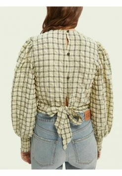 Scotch & Soda Blouse - Beige 9 Scotch & Soda Blouse - Beige -Scotch & Soda Soldes 6802b4e193a343d9a96848d774ffd2c4