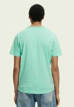 Scotch & Soda T-shirt Basique - Light Blue 9 Scotch & Soda T-shirt Basique - Light Blue -Scotch & Soda Soldes 683fe99981fd44e6bc1819eb9701bf64