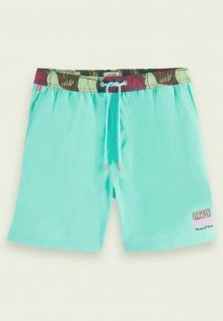 Scotch & Soda Short De Bain - Spearmint -Scotch & Soda Soldes 687a9cc064a1435bb2921c9ce582690f