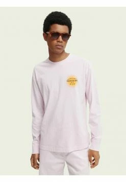 Scotch & Soda LONG SLEEVED - T-shirt à Manches Longues - Pink Icon