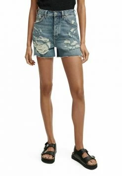 Scotch & Soda Short En Jean - Ocean Tone -Scotch & Soda Soldes 68ad48553c2340b88172a20916bd6be7