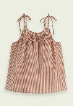 Scotch & Soda Débardeur - Red -Scotch & Soda Soldes 6930f5f15718468abeebebffcc8765ce