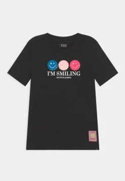 Scotch & Soda ARTWORK - T-shirt Imprimé - Black