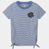 Scotch & Soda ORGANIC SHORT SLEEVE WITH SIDE KNOTS - T-shirt Imprimé - Multi-coloured