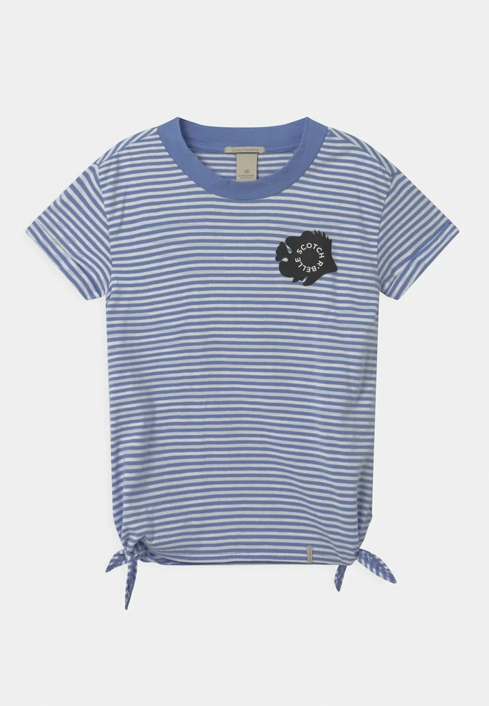Scotch & Soda ORGANIC SHORT SLEEVE WITH SIDE KNOTS - T-shirt Imprimé - Multi-coloured 1 Scotch & Soda ORGANIC SHORT SLEEVE WITH SIDE KNOTS - T-shirt Imprimé - Multi-coloured