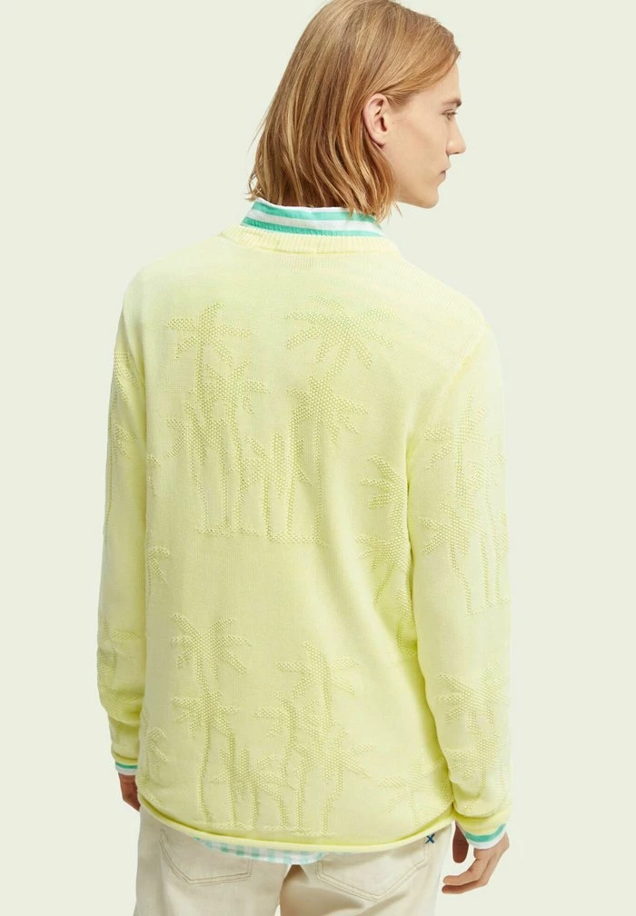 Scotch & Soda Pullover - Yellow 3 Scotch & Soda Pullover - Yellow – Image 3