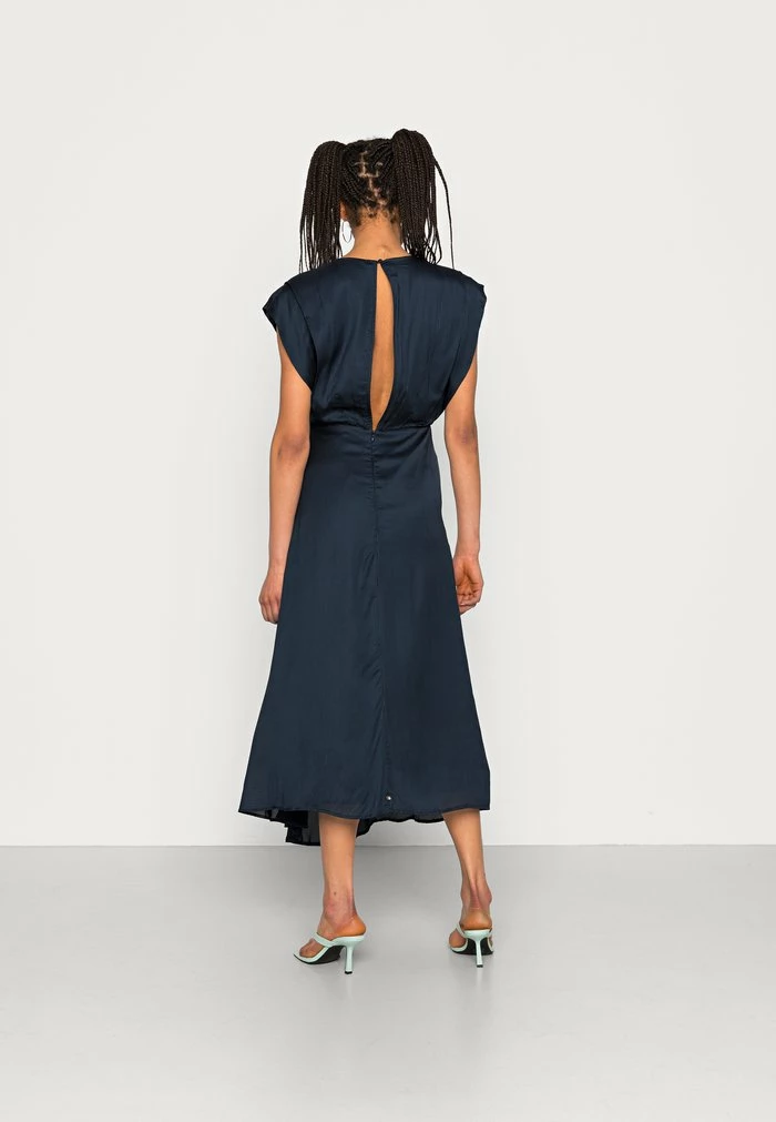 Scotch & Soda BELTED MIDI LENGTH DRESS - Robe De Soirée - Night 3 Scotch & Soda BELTED MIDI LENGTH DRESS - Robe De Soirée - Night – Image 3