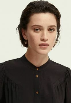 Scotch & Soda Blouse - Black 11 Scotch & Soda Blouse - Black -Scotch & Soda Soldes 6af0349eaf3a443b9655131f090910fd