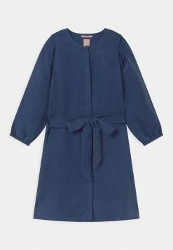 Scotch & Soda DRAPEY VOLUMINOUS SLEEVES - Robe Chemise - Ocean Blue