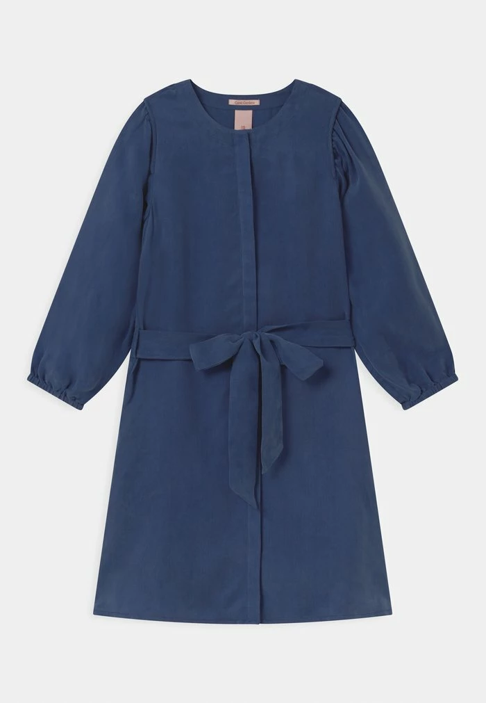 Scotch & Soda DRAPEY VOLUMINOUS SLEEVES - Robe Chemise - Ocean Blue 1 Scotch & Soda DRAPEY VOLUMINOUS SLEEVES - Robe Chemise - Ocean Blue