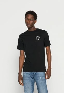 Scotch & Soda SHORT SLEEVE LOGO TEE - T-shirt Basique - Black