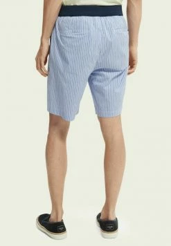 Scotch & Soda FAVE POPLIN - Short - Blue -Scotch & Soda Soldes 6c00800c103b4b3fa3bf30e82b28e949