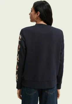 Scotch & Soda REGULAR FIT - Pullover - Night -Scotch & Soda Soldes 6cb7eaef13e14642a47f388c6bafae4d