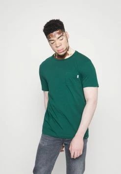 Scotch & Soda FABRIC DYED POCKET TEE - T-shirt Basique - Green Dream
