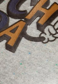 Scotch & Soda DOUBLE FACED WITH ARTWORK - Sweatshirt - Grey Melange -Scotch & Soda Soldes 6d915bb2aa844d0794fd6e6a29170be6