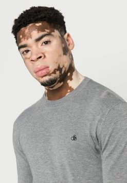 Scotch & Soda ESSENTIALS CREWNECK - Pullover - Grey Melange -Scotch & Soda Soldes 6e2ac37eca9e4284b41fd473a9dfa25a