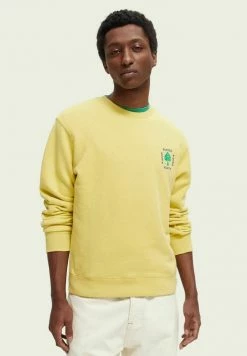 Scotch & Soda REGULAR-FIT - Sweatshirt - Yellow Light Melange