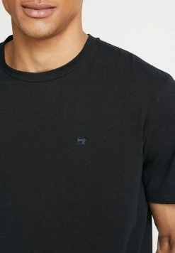 Scotch & Soda CREW NECK TEE - T-shirt Basique - Black -Scotch & Soda Soldes 6e855e4981124c70ad80ff5936b235e7