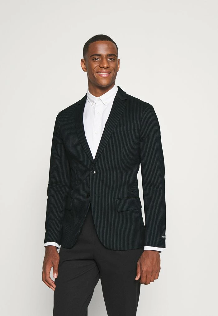 Scotch & Soda CLASSIC SINGLE-BREASTED - Blazer - Dark Blue 1 Scotch & Soda CLASSIC SINGLE-BREASTED - Blazer - Dark Blue