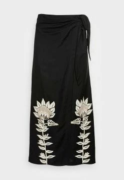 Scotch & Soda MIDI LENGTH SKIRT - Jupe Crayon - Black -Scotch & Soda Soldes 6f5ef6d02b0e4f2ea4a1018f5a4b85a2