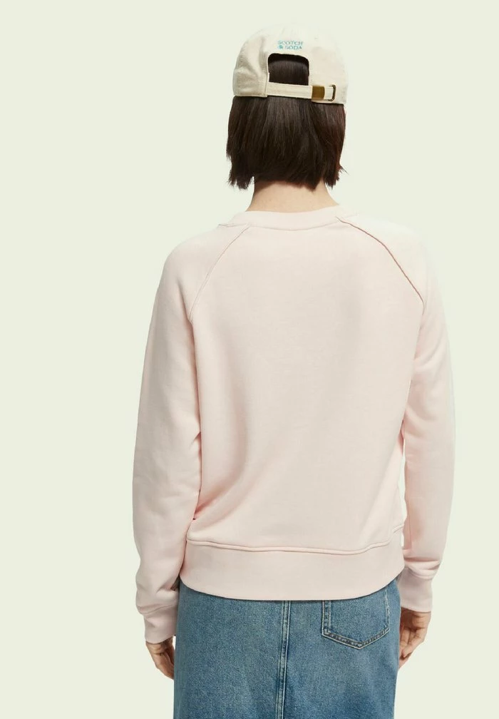 Scotch & Soda RELAXED FIT - Sweatshirt - Sunrise Pink 3 Scotch & Soda RELAXED FIT - Sweatshirt - Sunrise Pink – Image 3