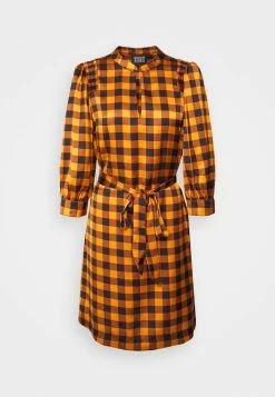 Scotch & Soda DRESS - Robe De Soirée - Ochre -Scotch & Soda Soldes 709244bc09e24e448f7ed6610a72d323