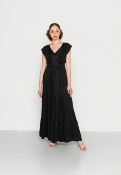 Scotch & Soda Robe Longue - Black