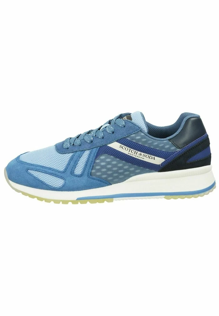 Scotch & Soda VIVEX - Baskets Basses - Blue Multi 1 Scotch & Soda VIVEX - Baskets Basses - Blue Multi