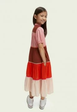 Scotch & Soda Robe Longue - Combo W -Scotch & Soda Soldes 70c5f732c5934d478a143fce4183d437