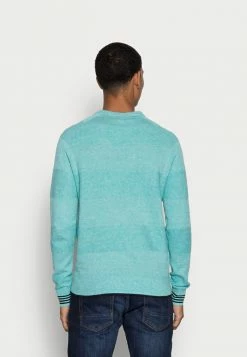 Scotch & Soda STRUCTURED BLEND CREWNECK - Pullover - Seafoam Melange -Scotch & Soda Soldes 70d9c8f80e374d0f86ce9fb5b4ad12cb