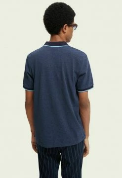 Scotch & Soda Polo - Blue -Scotch & Soda Soldes 7124085aaf1f46b99fe9028d8780eb9b