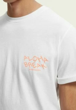 Scotch & Soda GRAPHIC - T-shirt Imprimé - White 8 Scotch & Soda GRAPHIC - T-shirt Imprimé - White -Scotch & Soda Soldes 71c593b33edf4cbfb484b23e602a3c66