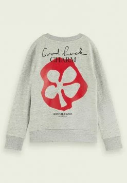 Scotch & Soda Sweatshirt - Grey Melange -Scotch & Soda Soldes 72534d4b3d774475bb519757572d1c42