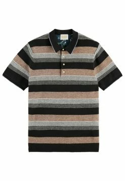 Scotch & Soda Polo - Black -Scotch & Soda Soldes 7259f9c92e6044828b245df010f51a23