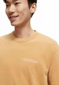 Scotch & Soda REGULAR FIT UNISEX - T-shirt Basique - Graceland Sand -Scotch & Soda Soldes 726987ed7f2c4195a88ba22232401523