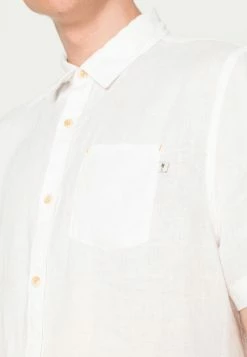 Scotch & Soda GARMENT SHORT SLEEVE - Chemise - White -Scotch & Soda Soldes 727b4c4744784e4ea422684e4c5c4690