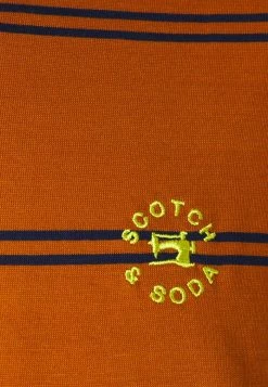 Scotch & Soda MERCERIZE - T-shirt Imprimé - Orange 5 Scotch & Soda MERCERIZE - T-shirt Imprimé - Orange -Scotch & Soda Soldes 72b75f6282b6445eb2b6fe817785e666
