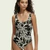 Scotch & Soda REVERSIBLE - Maillot De Bain - Black