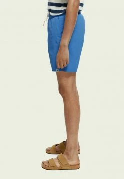 Scotch & Soda MID-LENGTH - Short De Bain - Blue -Scotch & Soda Soldes 73b59adfa6684cc59cef625224556f05