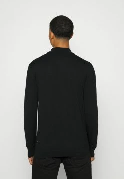 Scotch & Soda LIGHTWEIGHT MOCK NECK CONTAINS ORGANIC - Sweatshirt - Black -Scotch & Soda Soldes 73d97a3af15a4caea79e7be3f0d2bc2a