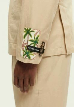 Scotch & Soda Blazer - Sand -Scotch & Soda Soldes 743f3e4a7a4d4980a3cb3e29e11474ad