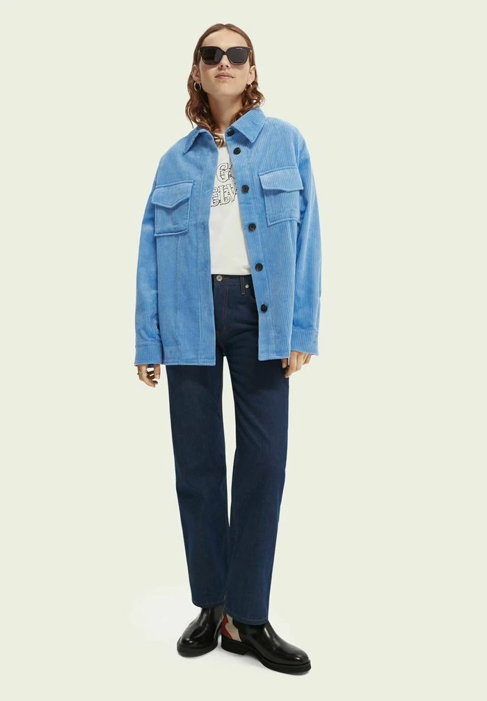 Scotch & Soda RELAXED - Veste Mi-saison - Quilt Blue 2 Scotch & Soda RELAXED - Veste Mi-saison - Quilt Blue – Image 2