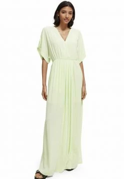 Scotch & Soda Robe Longue - Citrus Green