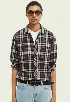 Scotch & Soda FLANNEL - Chemise - Grey