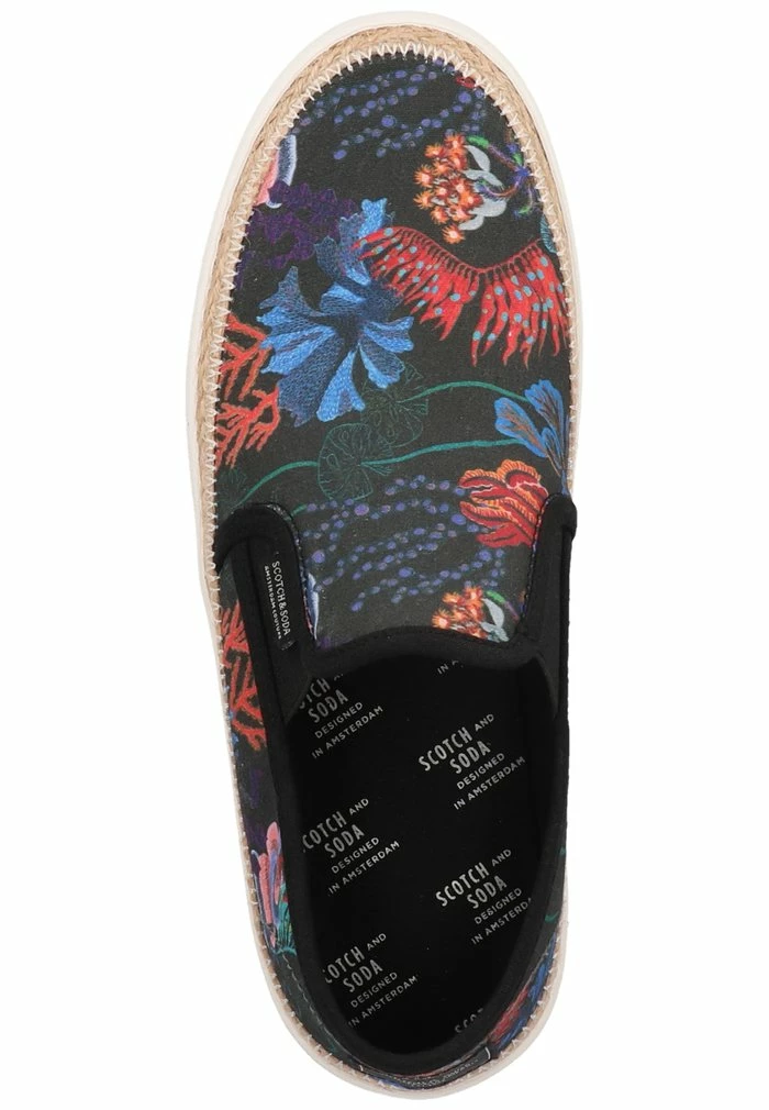 Scotch & Soda Baskets Basses - Blackunderwater Printt 4 Scotch & Soda Baskets Basses - Blackunderwater Printt – Image 4