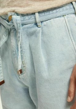 Scotch & Soda Short En Jean - Washed Indigo -Scotch & Soda Soldes 756ea14cb27243549287fce60a87342c